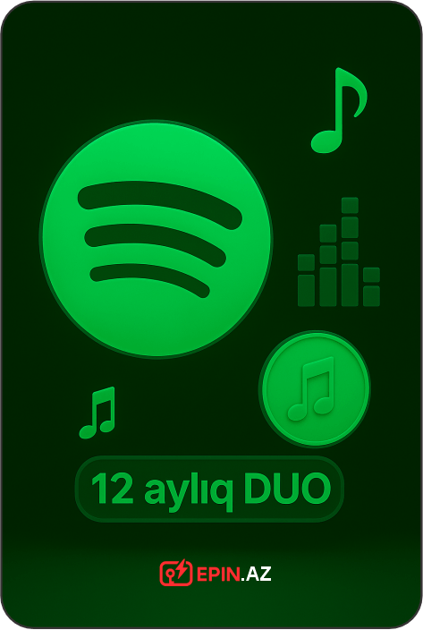 Spotify 12 aylıq - Duo