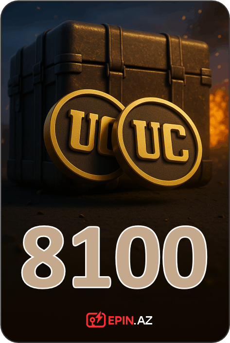 PUBG Mobile 8100 UC