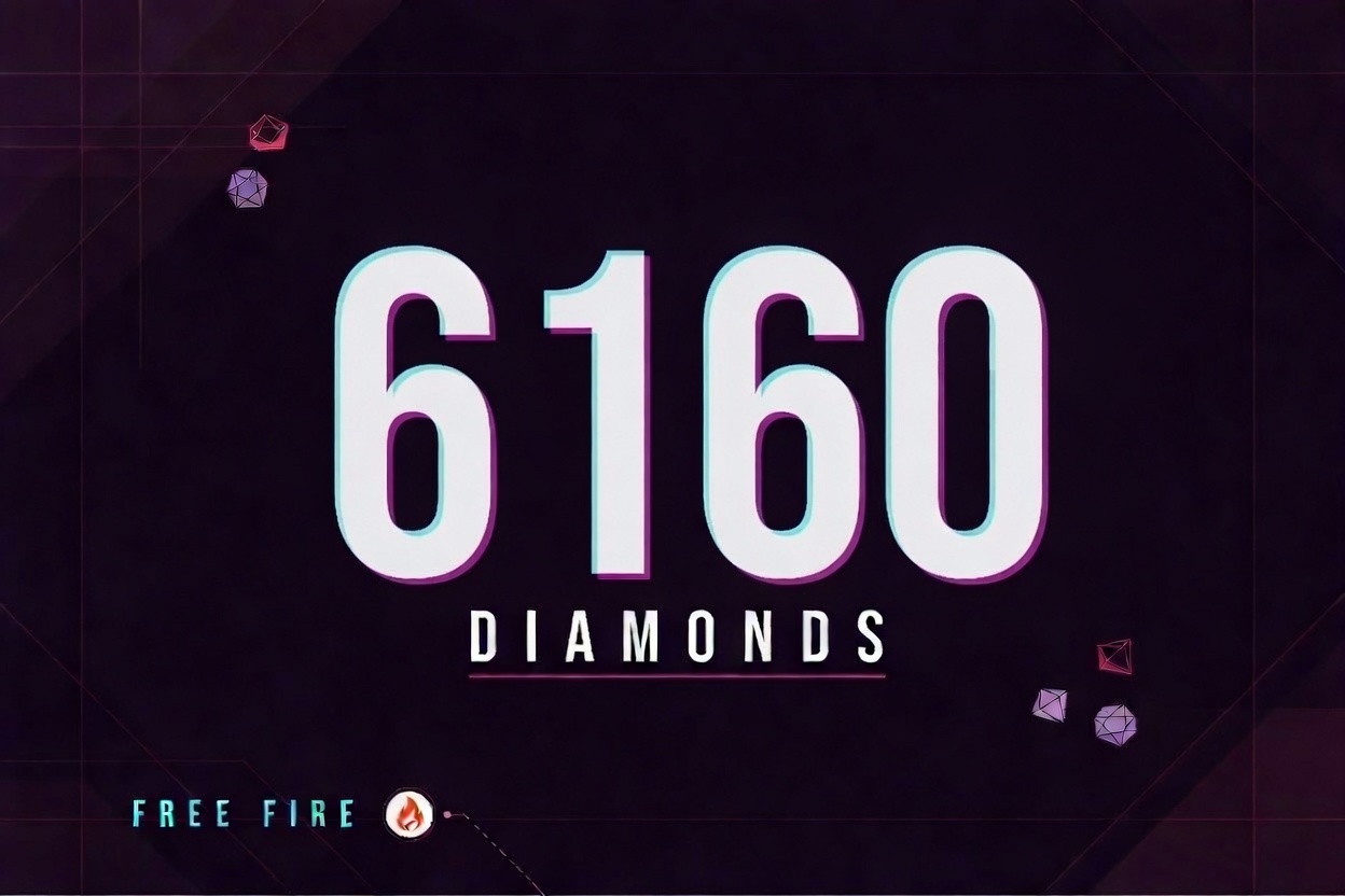 Free Fire 6160 Almaz