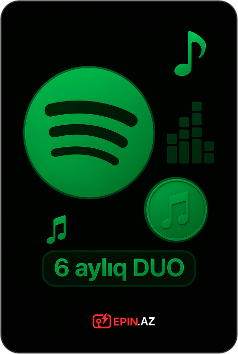 Spotify 6 aylıq - Duo