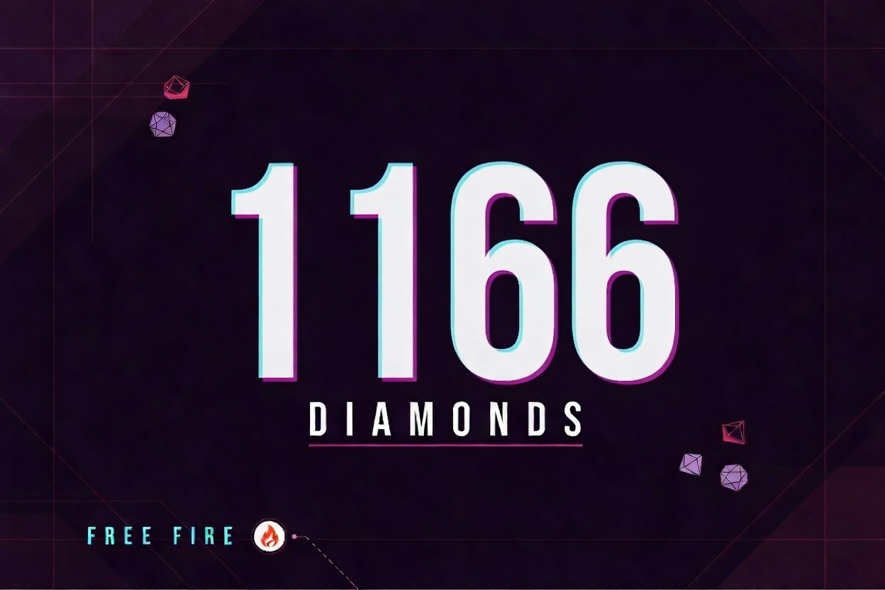 Free Fire 1166 Almaz