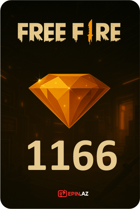 Free Fire 1166 Almaz