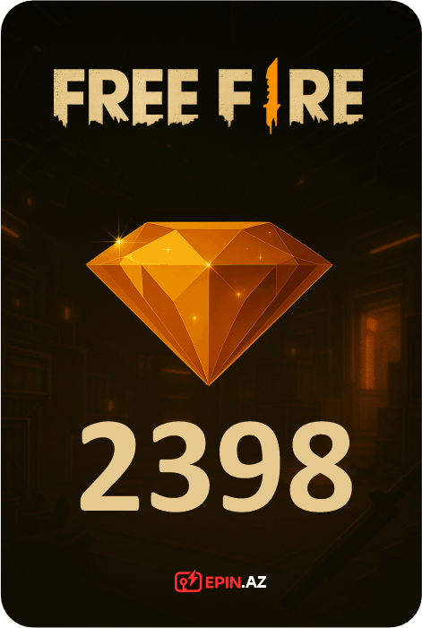 Free Fire 2398 Almaz