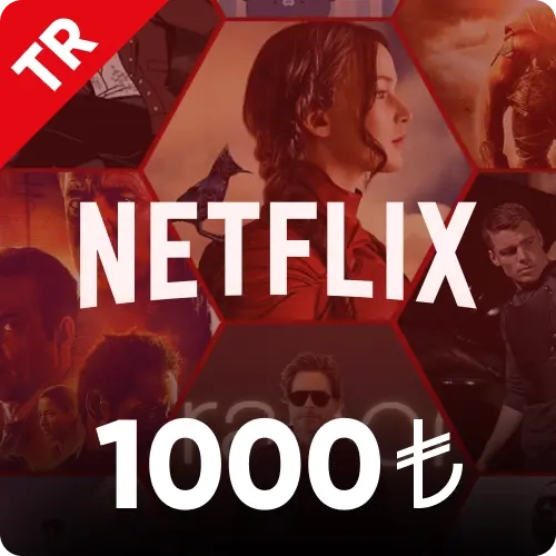 Netflix Hediye Kartı 1000 TL