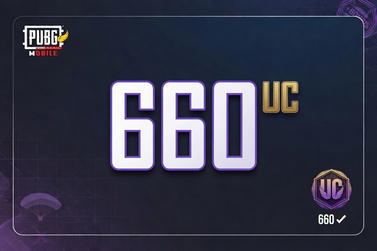 PUBG Mobile 660 UC