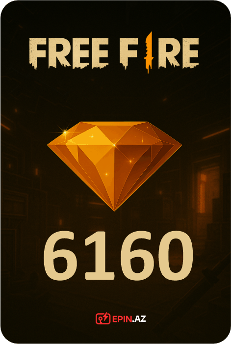 Free Fire 6160 Almaz