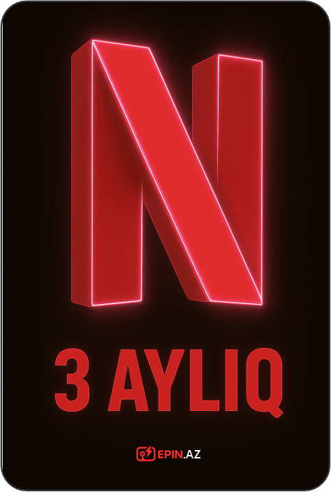 Netflix otaq 3 aylıq